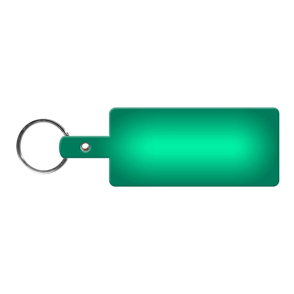 Flexible rectangle shaped key tag made in the USA with a... from ASI 52840 Evans Manufacturing