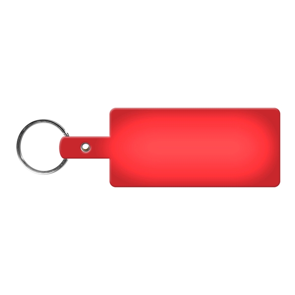 Flexible rectangle shaped key tag made in the USA with a... from ASI 52840 Evans Manufacturing