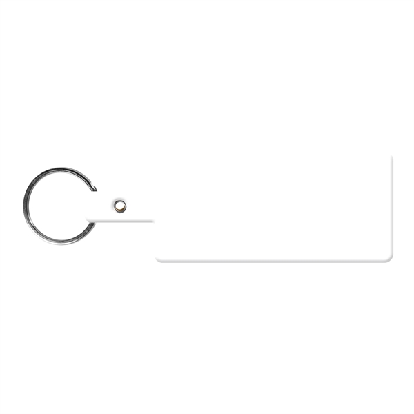 Flexible rectangle shaped key tag made in the USA with a... from ASI 52840 Evans Manufacturing