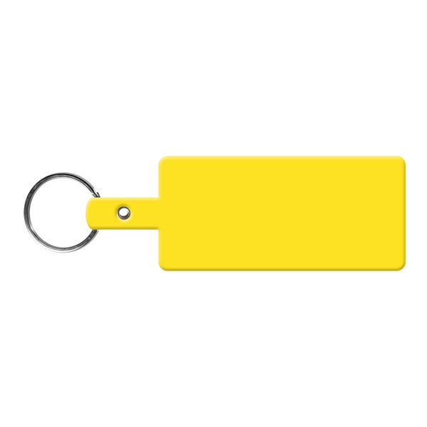 Flexible rectangle shaped key tag made in the USA with a... from ASI 52840 Evans Manufacturing