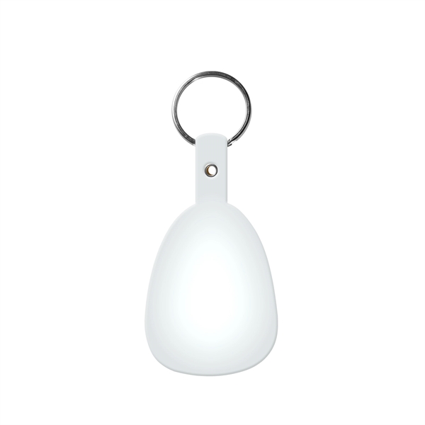 Flexible tab key fob made in the USA with a 1"... from ASI 52840 Evans Manufacturing