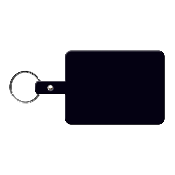 Large flexible rectangle key tag made in the USA with a... from ASI 52840 Evans Manufacturing
