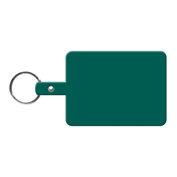 Large flexible rectangle key tag made in the USA with a... from ASI 52840 Evans Manufacturing
