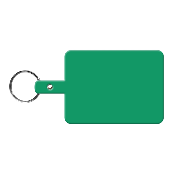 Large flexible rectangle key tag made in the USA with a... from ASI 52840 Evans Manufacturing