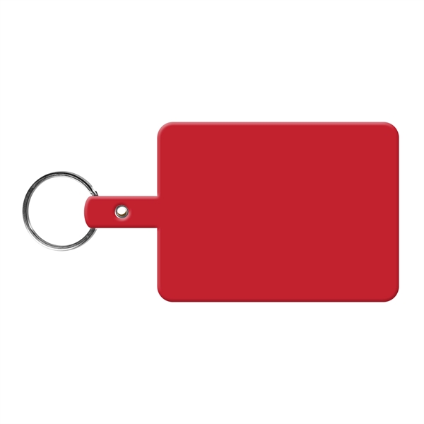 Large flexible rectangle key tag made in the USA with a... from ASI 52840 Evans Manufacturing