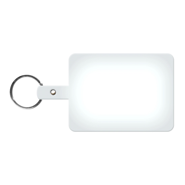 Large flexible rectangle key tag made in the USA with a... from ASI 52840 Evans Manufacturing
