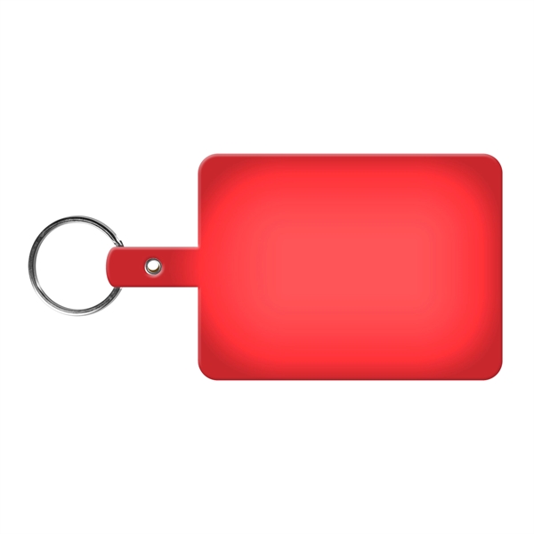 Large flexible rectangle key tag made in the USA with a... from ASI 52840 Evans Manufacturing