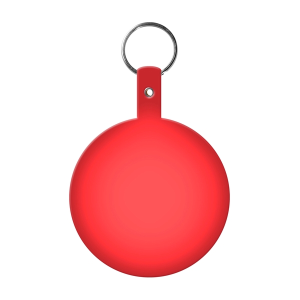 Large flexible circle shaped key tag made in the USA with... from ASI 52840 Evans Manufacturing