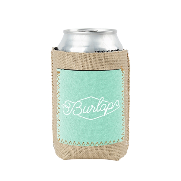 A Burlap/High-Quality Neoprene (Wetsuit Material) Kolder Kaddy with a neoprene pocket... from ASI 74710 Numo / NUMO