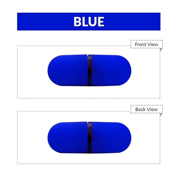 Pill shaped USB flash drive available in several colors and capacities... from ASI 37218 Athena Promo (tm)