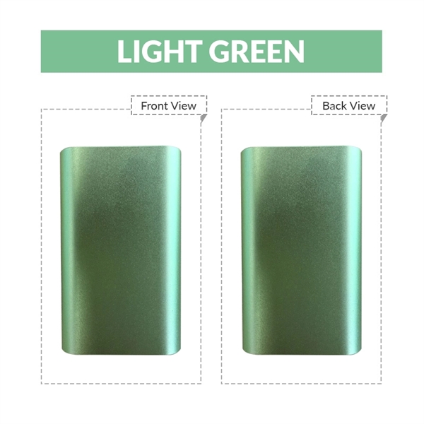 Rectangular power bank with metallic finish. Capacities: 4000 mAh, 4400 mAh,... from ASI 37218 Athena Promo (tm)