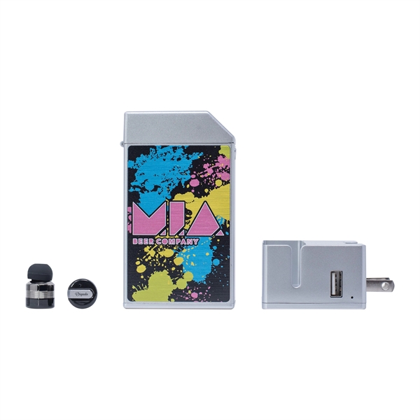 True Wireless Earbuds + Charging Base and Power Bank... from ASI 61966 HPG / OrigAudio HPG Gold