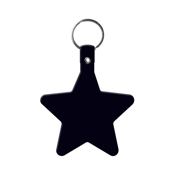 Star shaped key tag made in the USA with a 1"... from ASI 52840 Evans Manufacturing