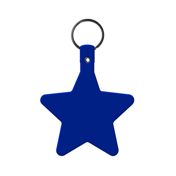 Star shaped key tag made in the USA with a 1"... from ASI 52840 Evans Manufacturing