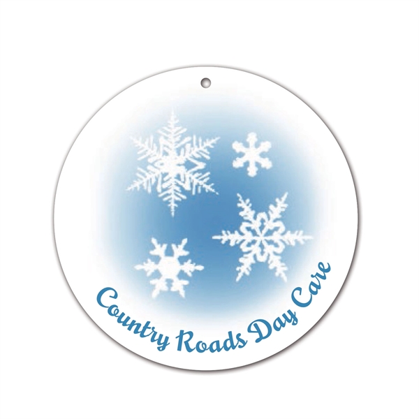 Delight your clients and customers with this beautifully laminated ornament and... from ASI 42393 Budgetcard Inc