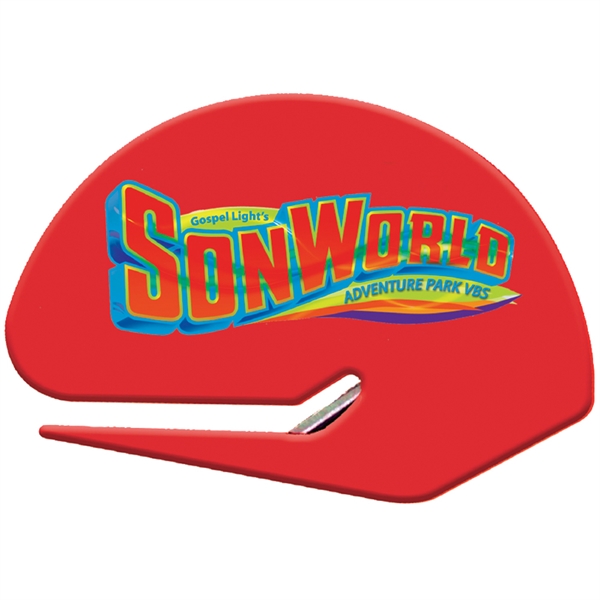 Ergonomic design letter opener, full color digital.... from ASI 30270 Aakron Line / AAkron Line