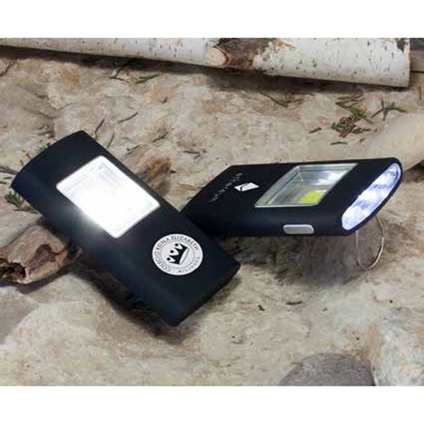 Combo LED work light and flashlight with strong magnetic back and... from ASI 99030 Zipline