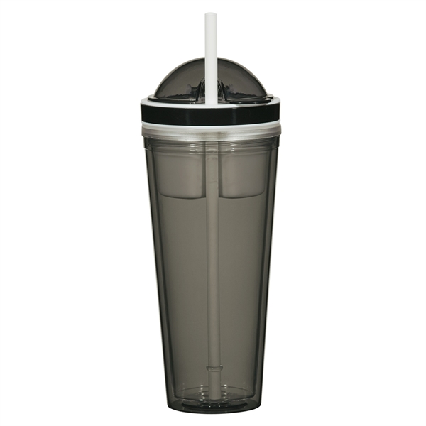 16 Oz. Snack Attack Tumbler. AS Material.  Screw On, Spill-Resistant... from ASI 61125 Hit Promotional Products / Hit (R)