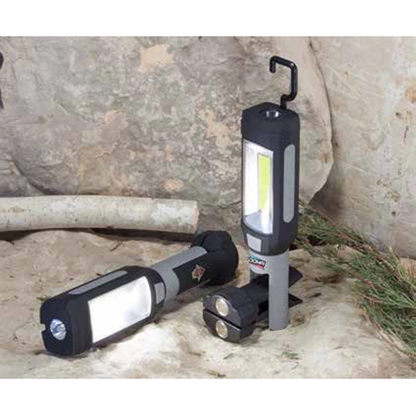 Versatile LED work light with a flashlight function that has a... from ASI 99030 Zipline / Zipline®