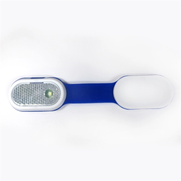 Magnetic light clip with a steady white light or flashing red... from ASI 92980 WOV-IN® / Promopet