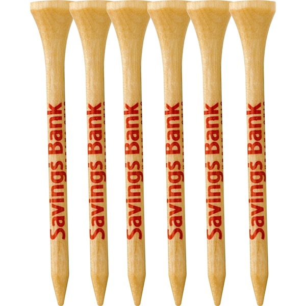 Pack of six, 3-1/4 wood golf tees... from ASI 38120 Ball Pro / Diversified Quality Kitchenware