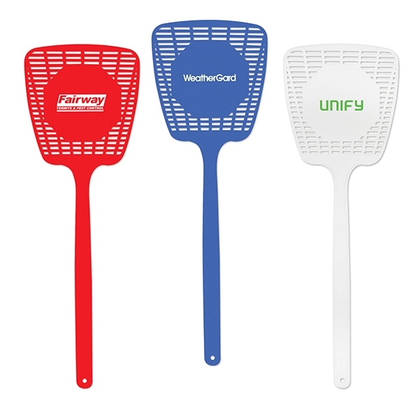 Plastic fly swatter with measurements of 16 1/4" x 5 1/4".... from ASI 98360 WOWLine / WOWLine®