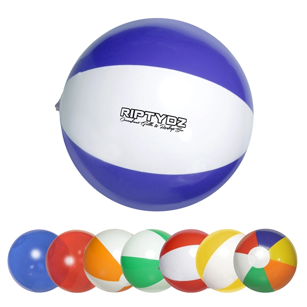 Inflatable Classic Style Beach Ball... from ASI 93520 Ventura Inc