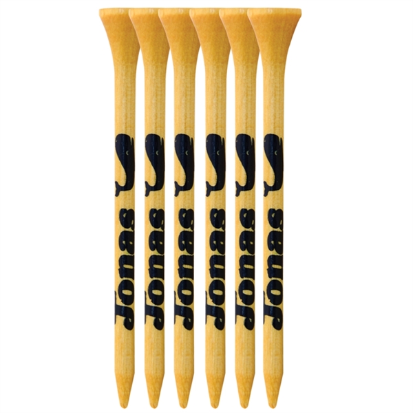 Pack of six, 2-3/4" bamboo golf tees.... from ASI 38120 Ball Pro / Diversified Quality Kitchenware