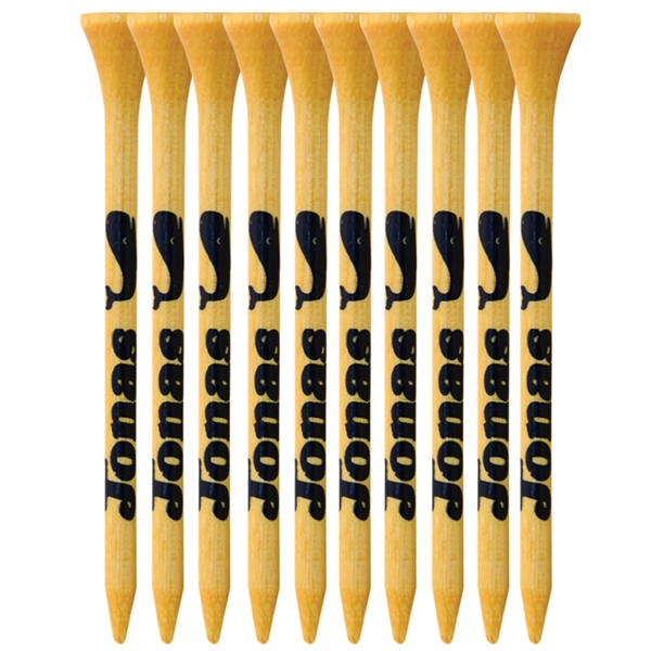 Pack of ten, 3-1/4" bamboo golf tees.... from ASI 38120 Ball Pro / Diversified Quality Kitchenware