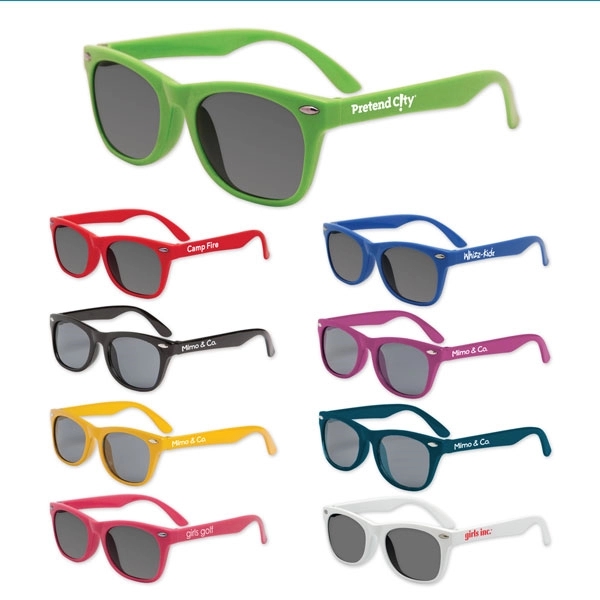 Kid's plastic sunglasses with colorful frames and lenses that provide UV400... from ASI 98360 WOWLine / WOWLine®