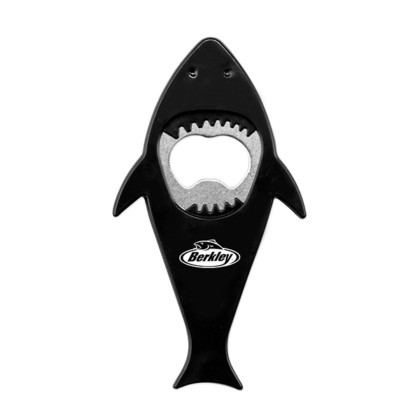 5" x 3 1/2" plastic and metal shark-shaped bottle opener.... from ASI 98360 WOWLine / WOWLine®