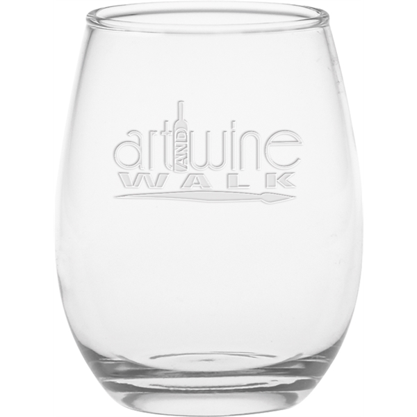 12 oz. stemless wine glass with rounded design and customization.... from ASI 71920 Moderne Glass Company Inc / Glass America®