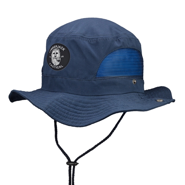 Bucket hat made from polyester with mesh sides... from ASI 39552 BEL Promo