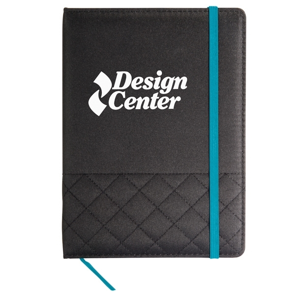 7 5/8" x 5 3/8" x 3/4" journal made from black... from ASI 90305 ZZ Merged - Sweda Company LLC / Sweda (R)