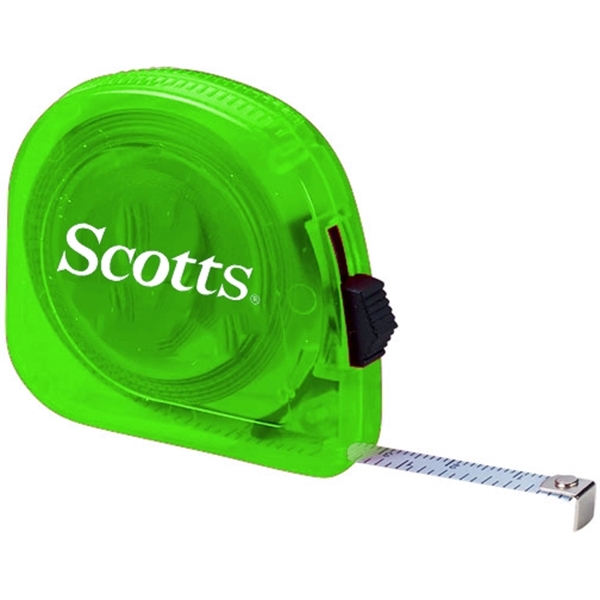 Ten foot translucent tape measure with metal tape.... from ASI 90859 Tempo Industries Inc / Tempoline