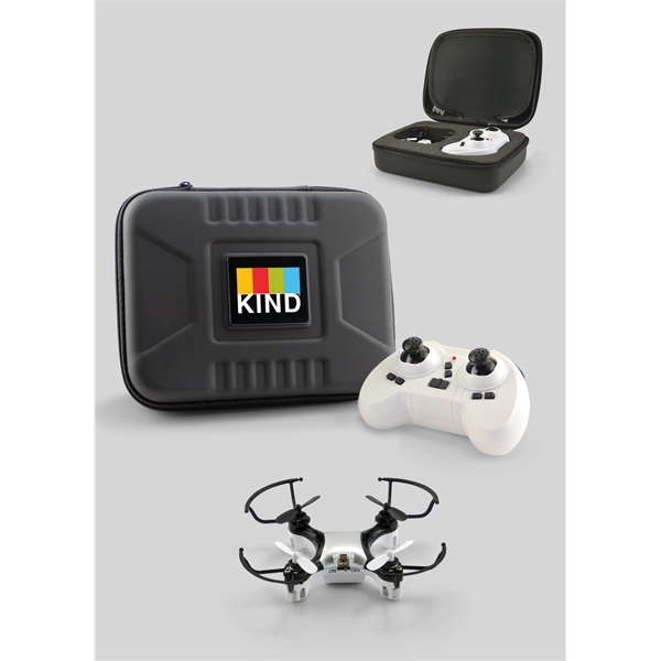 Four blade mini drone with controller... from ASI 45450 CleggPromo / CleggPromo