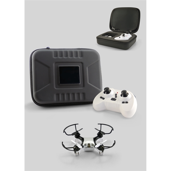 Four blade mini drone with controller... from ASI 45450 CleggPromo / CleggPromo