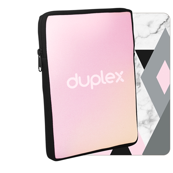 Neoprene iPad sleeve with zippered closure and added gusset for support.... from ASI 74710 Numo / NUMO