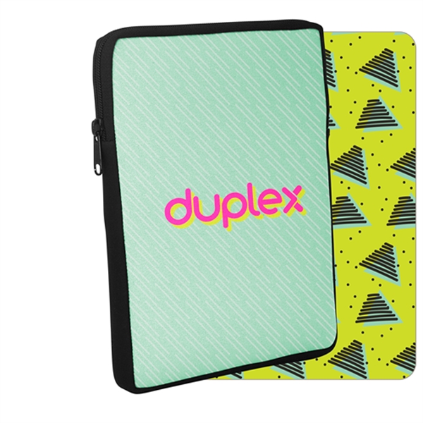 Neoprene iPad sleeve with zippered closure and added gusset for support.... from ASI 74710 Numo / NUMO
