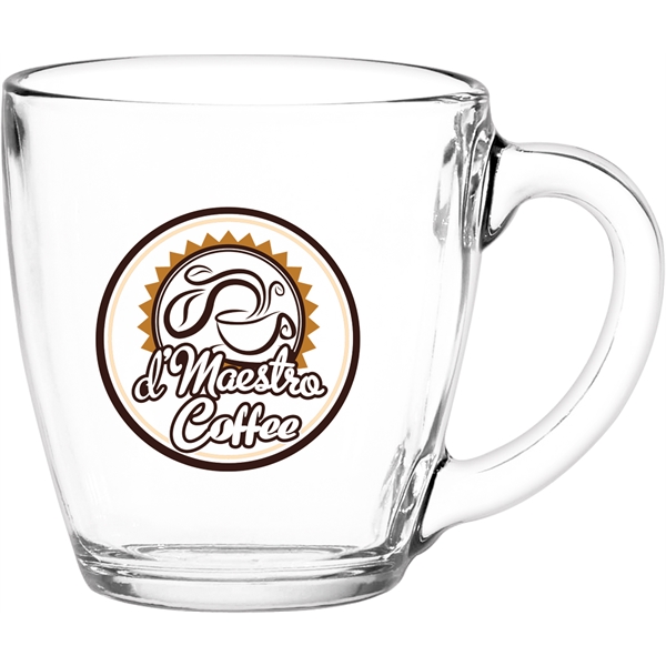 16 oz. classic clear glass mug with handle.... from ASI 71920 Moderne Glass Company Inc / Glass America®