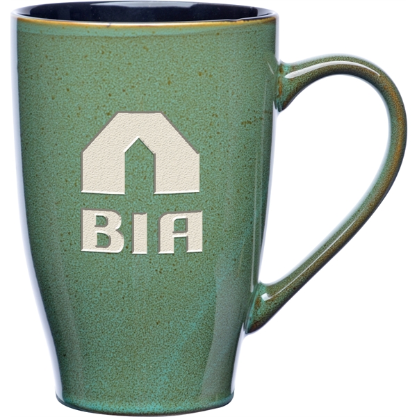 24 oz. ceramic mug with customization.... from ASI 71920 Moderne Glass Company Inc / Glass America®