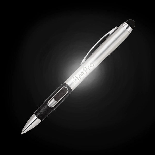 Make your logo shine bright with this L.E.D. light up pen!... from ASI 40544 Binaco