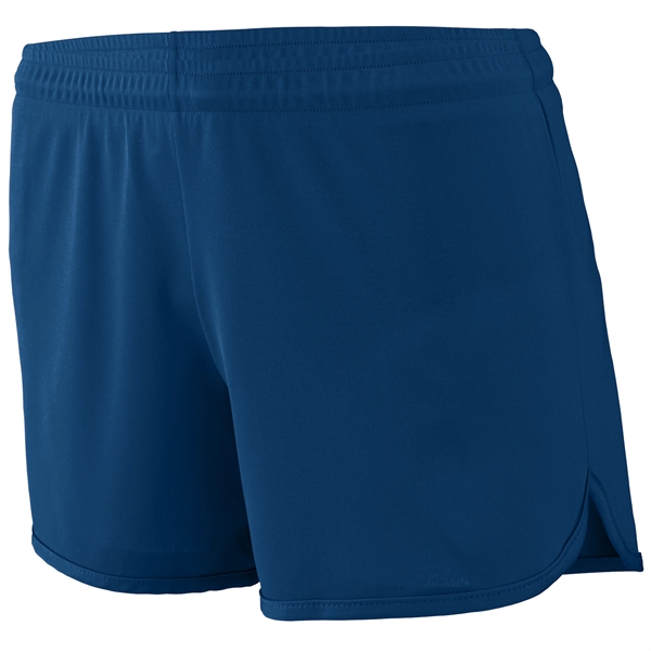 Ladies' shorts with inside drawcord, made from 100% polyester wicking knit.... from ASI 37461 Augusta Sportswear