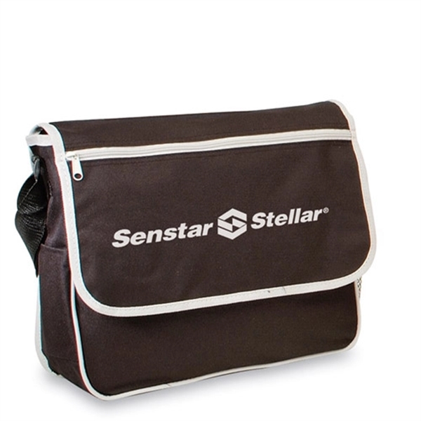 Messenger bag made of 600 denier polyester with large open compartment.... from ASI 40544 Binaco / Binaline