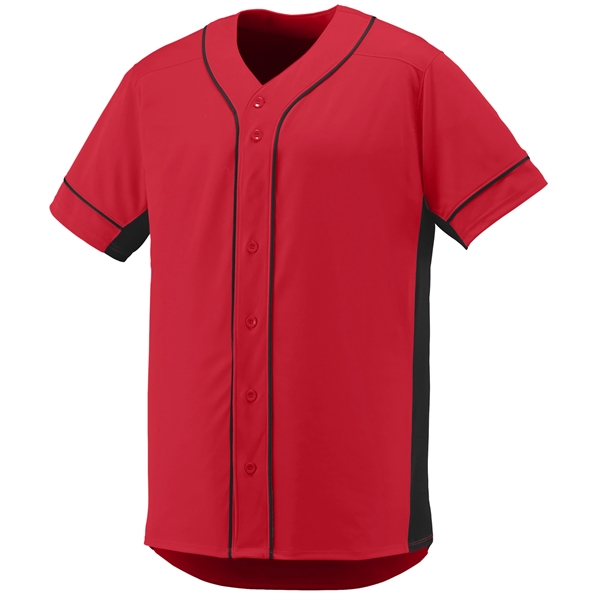 Jersey with fishtail bottom, made from 100% polyester propelit micromesh wicking... from ASI 37461 Augusta Sportswear
