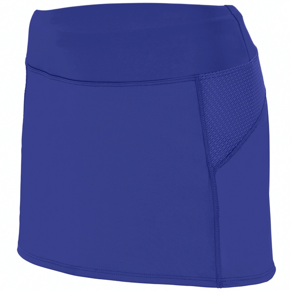 Low rise skort made of polyester/spandex blend knit material that's odor... from ASI 37461 Augusta Sportswear