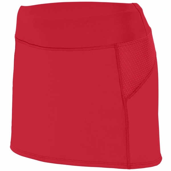 Low rise skort made of polyester/spandex blend knit material that's odor... from ASI 37461 Augusta Sportswear