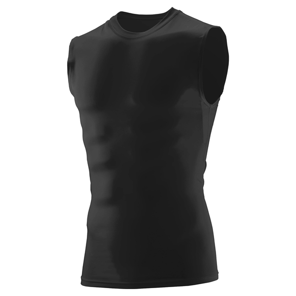 Sleeveless compression shirt that is odor resistant and wicks away moisture... from ASI 37461 Augusta Sportswear