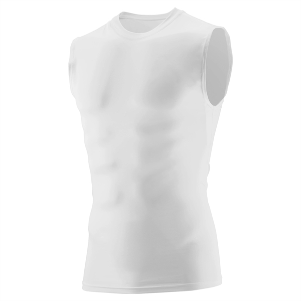Sleeveless compression shirt that is odor resistant and wicks away moisture... from ASI 37461 Augusta Sportswear