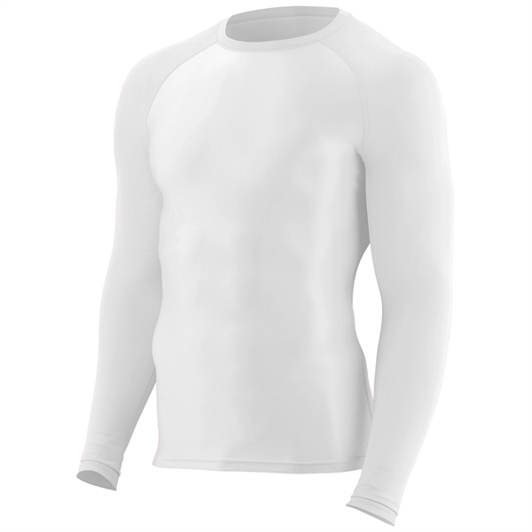 Long sleeve compression shirt that is odor resistant and wicks away... from ASI 37461 Augusta Sportswear